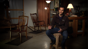 Ian Grundner is an amazing woodworker. Hear his story on our upcoming episode! 